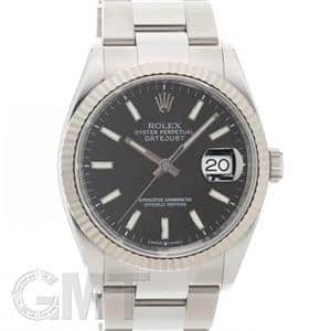ROLEX ロレックス デイトジャスト 36 126234 ブラック オイスターブレスレット メイン