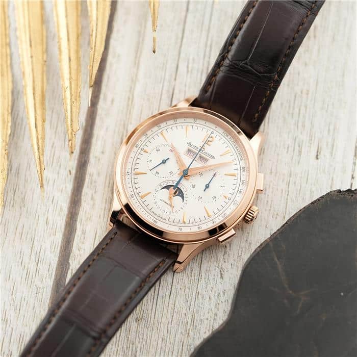 Jaeger-LeCoultre ジャガー・ルクルト ゴールド 手巻き時計 ジャガールクルト 金無垢 手巻き スモールセコンド 象嵌ダイヤル 1950年代