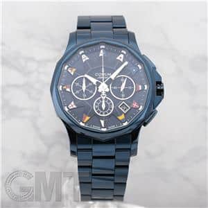 中古)CORUM コルム アドミラル 42 クロノグラフ A984/03797 ブルーPVD