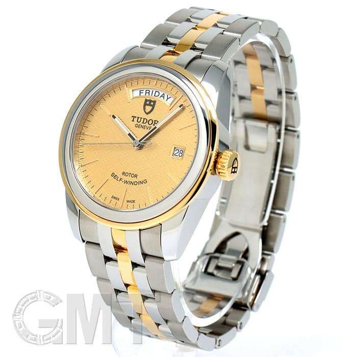 TUDOR POTOR 56003 グラマー デイトデイ 自動巻き メンズ 時計 新品)TUDOR チューダー グラマー デイトデイ 56003 シャンパン