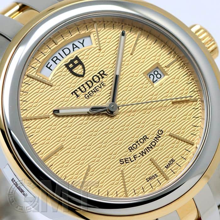 新品)TUDOR チューダー グラマー デイトデイ M56003 シャンパン