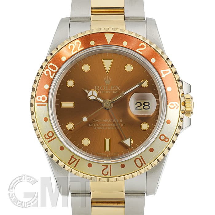 中古)ROLEX ロレックス GMTマスター II 16713 ブラウン（商品ID