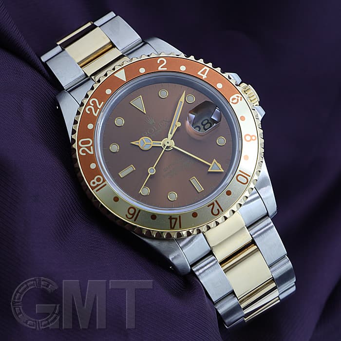 中古)ROLEX ロレックス GMTマスター II 16713 ブラウン(商品ID 中古)ROLEX ロレックス GMTマスター II 16713 ブラウン(商品ID