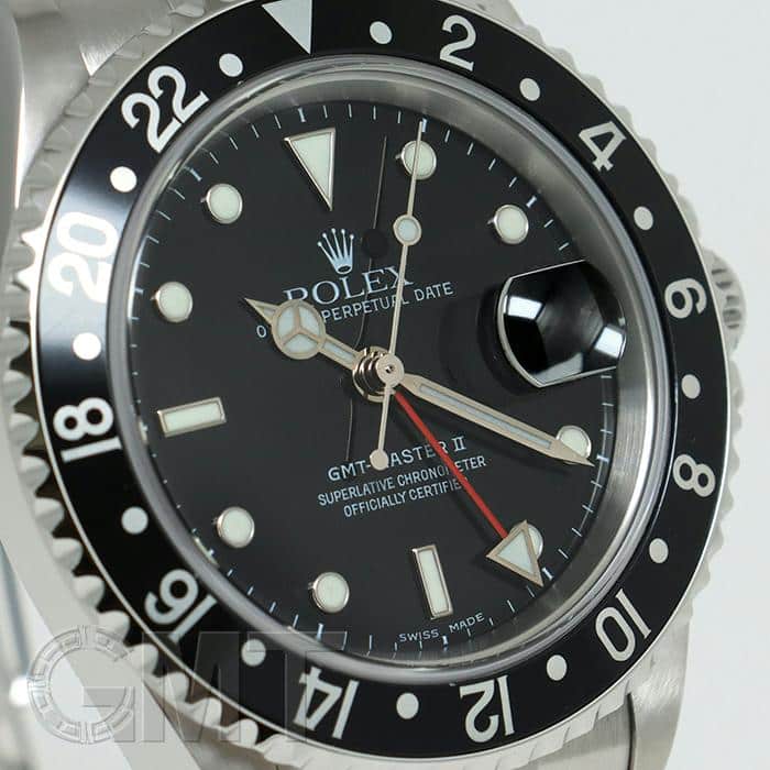 中古)ROLEX ロレックス GMTマスター II 16710 ブラック（商品ID