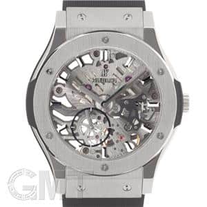 HUBLOT ウブロ クラシック フュージョン クラシコ ウルトラシン スケルトン チタニウム 545.NX.0170.LR メイン