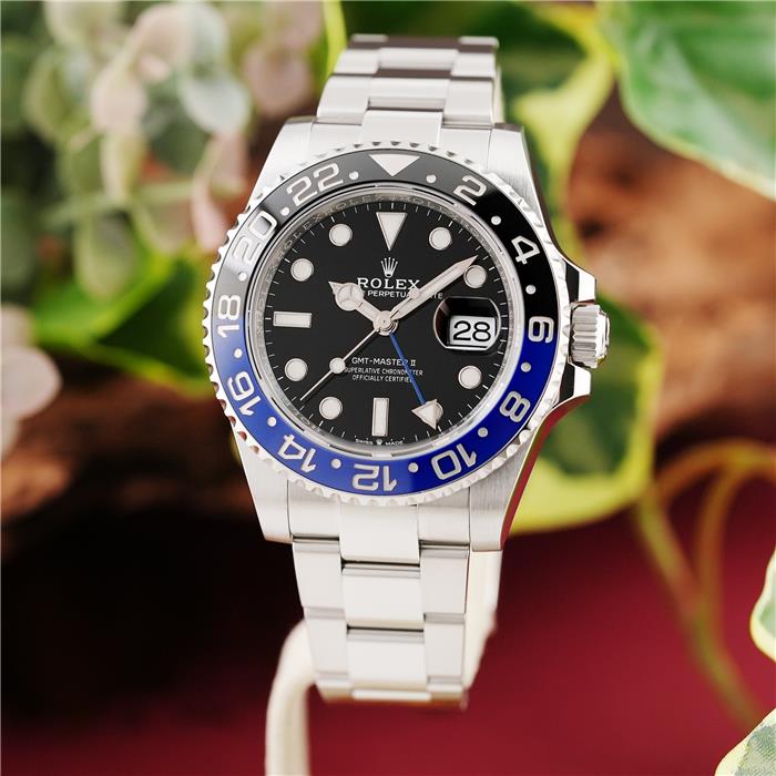 中古)ROLEX ロレックス GMTマスター II 126710BLNR オイスター