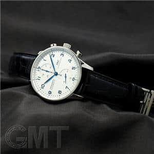 ffy様翌日発送 IWC ポルトギーゼ・クロノ シルバー×ブルー IW371446 2018年