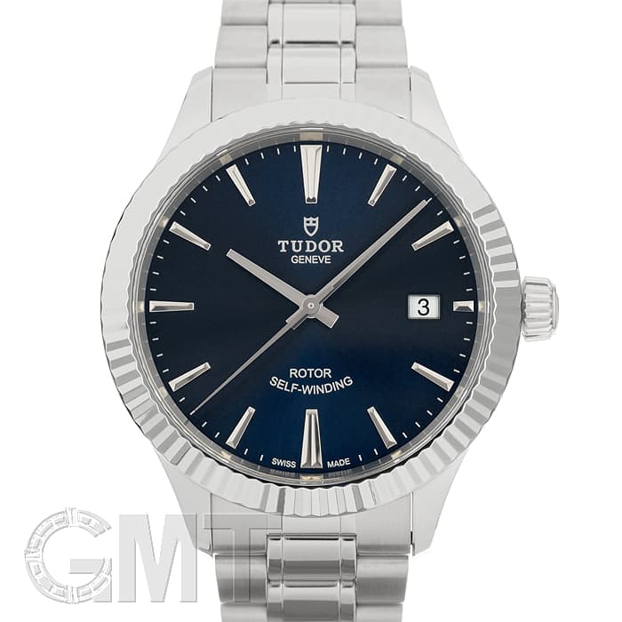 中古)TUDOR チューダー スタイル 38mm ブルー 12510（商品ID