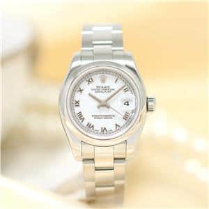 ROLEX ロレックス デイトジャスト 179160 ホワイト ローマ メイン