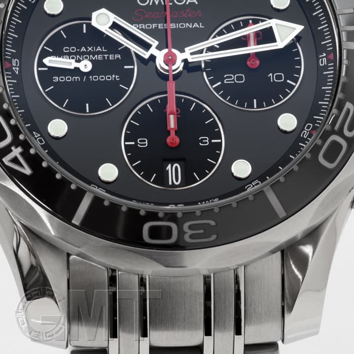 新品)OMEGA オメガ シーマスター ダイバー300M コーアクシャル クロノ