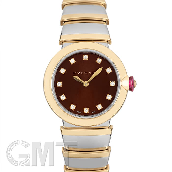 新品)BVLGARI ブルガリ ルチェア ブラウン LU28C11SPGSPG/12（商品ID