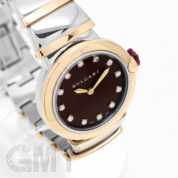 新品)BVLGARI ブルガリ ルチェア ブラウン LU28C11SPGSPG/12（商品ID