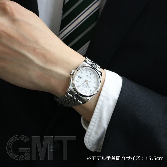 中古)ROLEX ロレックス デイトジャスト 116234 ホワイト（商品ID