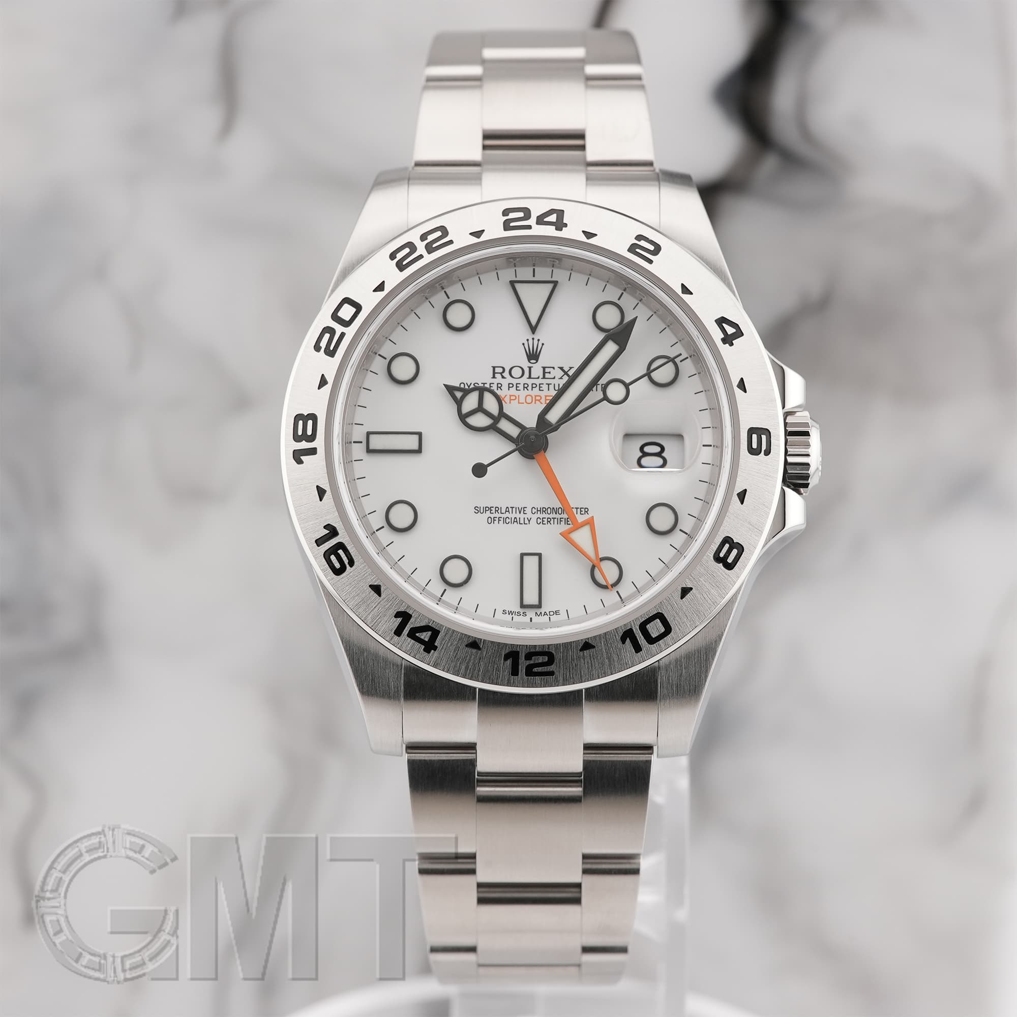 中古)ROLEX ロレックス エクスプローラー II 216570 ホワイト（商品ID