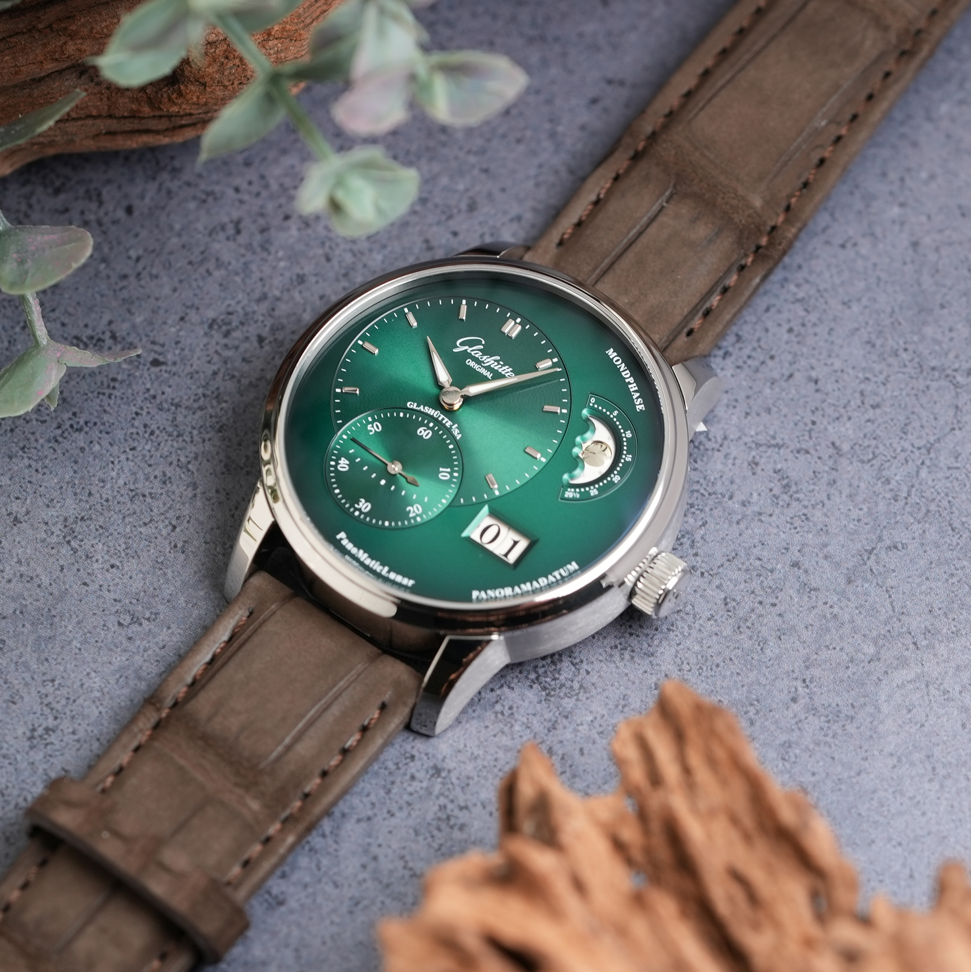 中古)GLASHUTTE ORIGINAL グラスヒュッテ オリジナル パノマティック