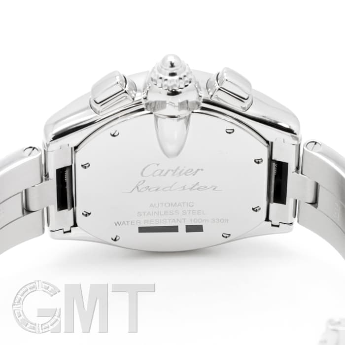 中古)CARTIER カルティエ ロードスター クロノグラフ ブラック