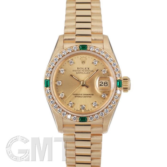 中古)ROLEX ロレックス デイトジャスト 69078G シャンパン ベゼル
