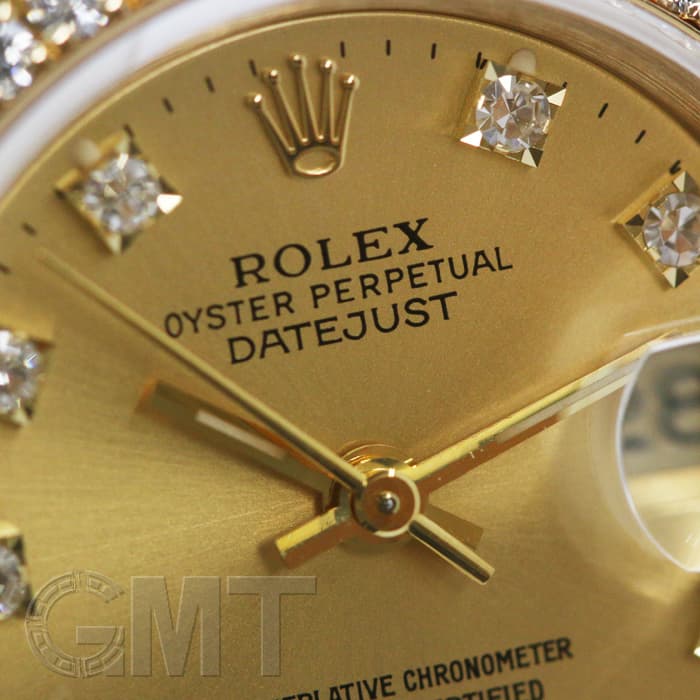 中古)ROLEX ロレックス デイトジャスト 69078G シャンパン ベゼル