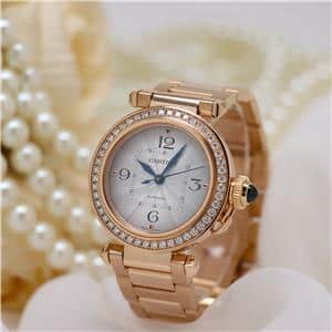 CARTIER カルティエ パシャ ドゥカルティエ 35mm ダイヤモンドベゼル WJPA0013 メイン