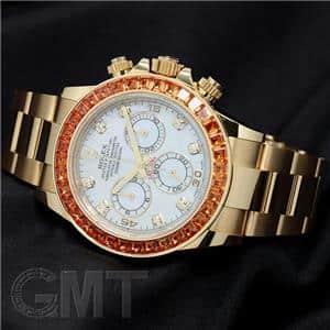 ROLEX ロレックス デイトナ 116578SACO オレンジサファイア メイン