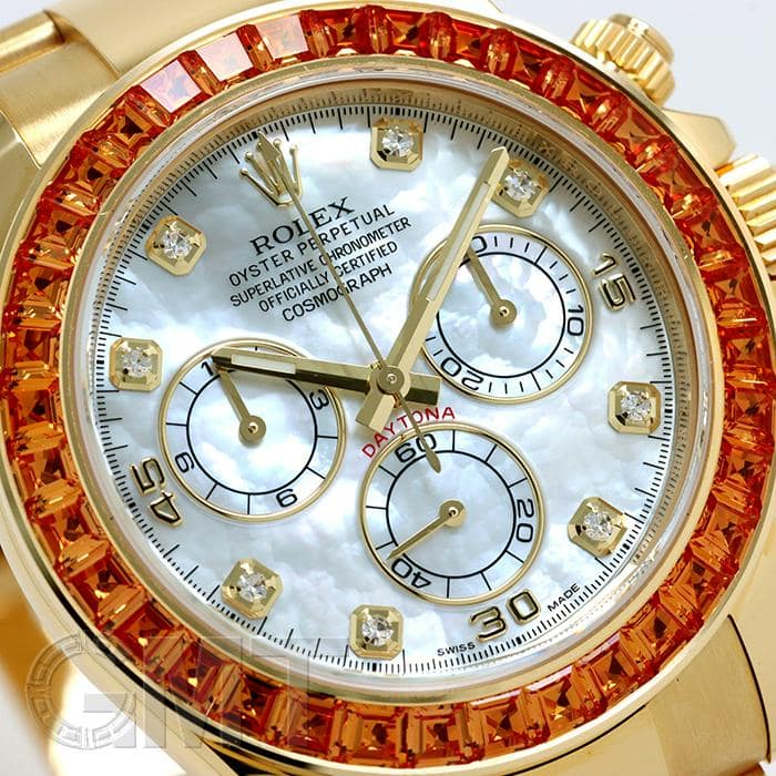 中古)ROLEX ロレックス デイトナ 116578SACO オレンジサファイア（商品