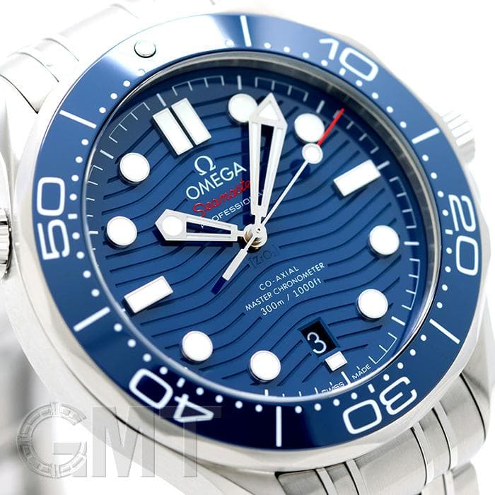 中古)OMEGA オメガ シーマスター ダイバー300M ブルー 210.30.42.20