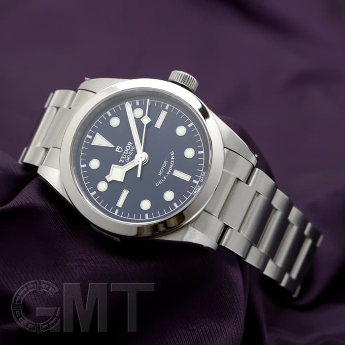 新品)TUDOR チューダー ヘリテージブラックベイ 36 ブルー 79500（商品