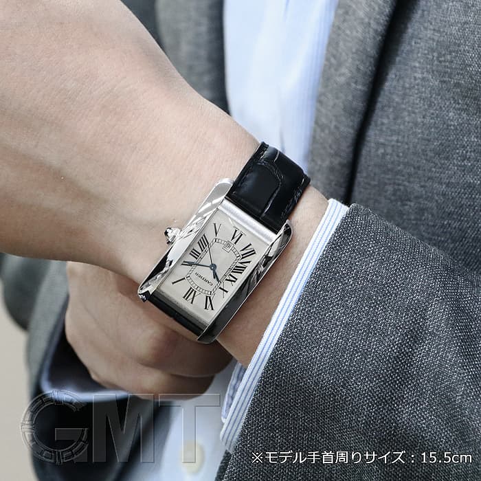 中古)CARTIER カルティエ タンク アメリカン LM W2603256（商品ID 