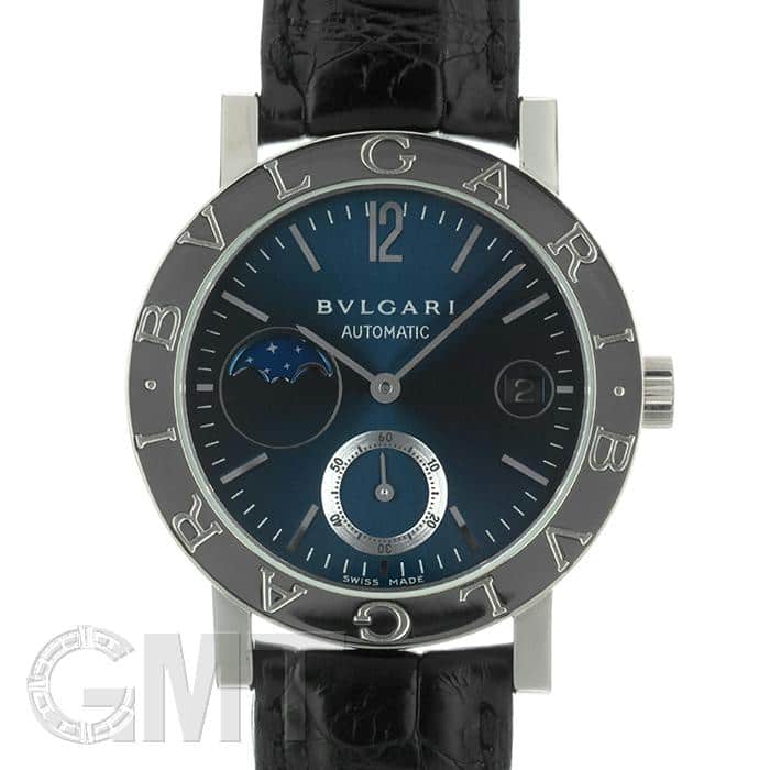 中古)BVLGARI ブルガリ ブルガリ・ブルガリ ムーンフェイズ クラシコ 