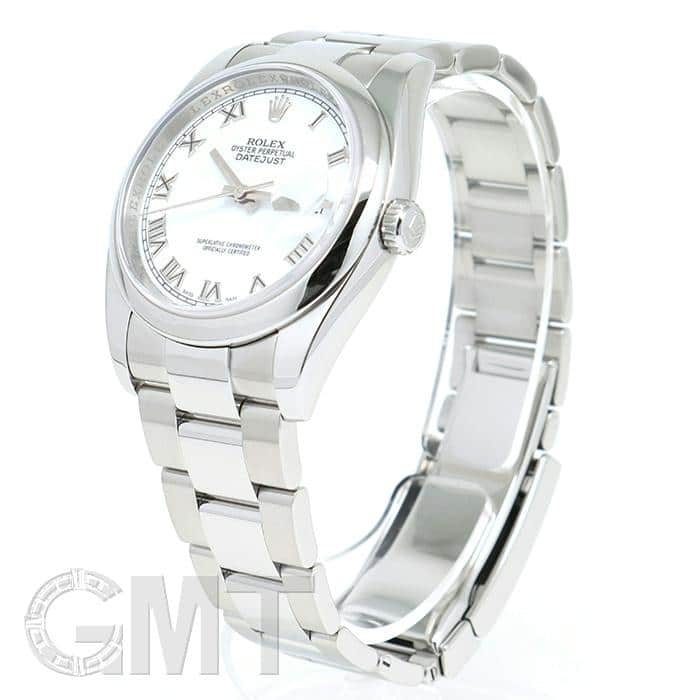 中古)ROLEX ロレックス デイトジャスト 116200 ホワイト ローマ