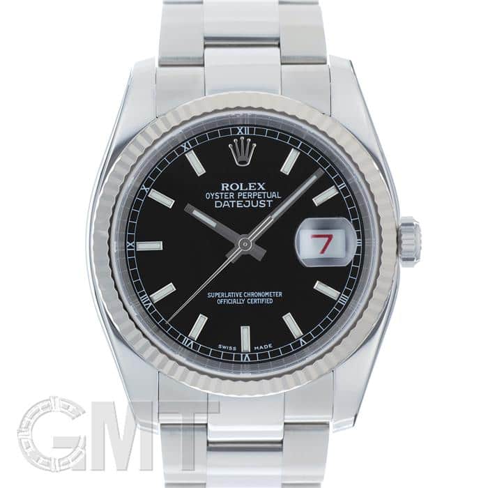 ロレックス116234純正品　駒 ROLEX 【新品同様】 ロレックス デイトジャスト 116234 SS K18WG