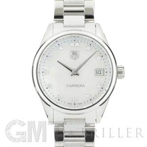 TAG HEUER タグ・ホイヤー カレラ ホワイトシェル 12Pダイヤ 32mm WAR1314.BA0778 メイン