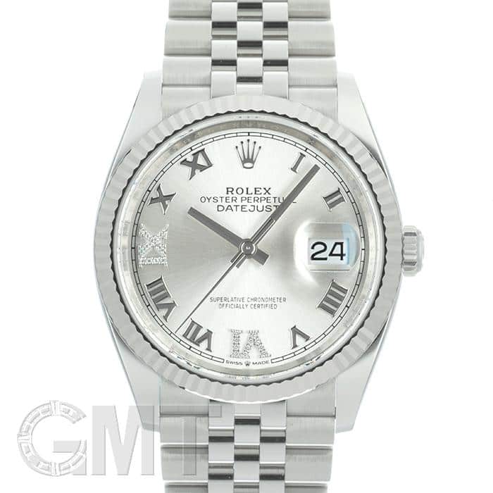 未使用)ROLEX ロレックス デイトジャスト 36 126234 シルバー VI