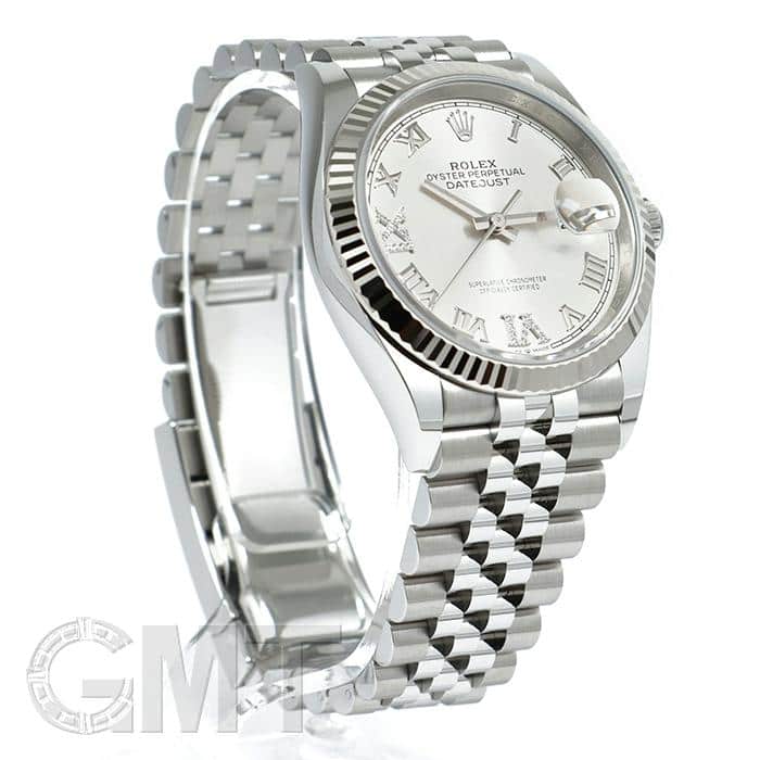 未使用)ROLEX ロレックス デイトジャスト 36 126234 シルバー VI IX