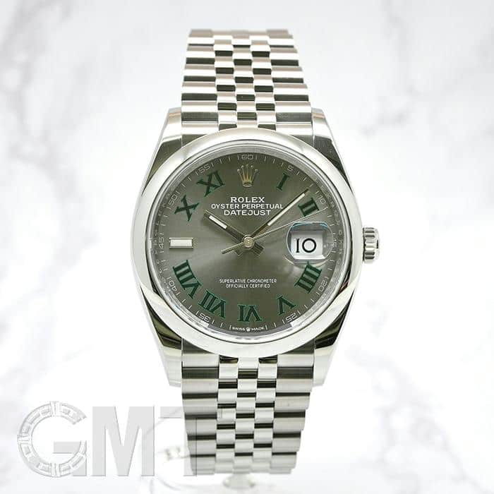 中古)ROLEX ロレックス デイトジャスト 36 126200 スレート ローマ