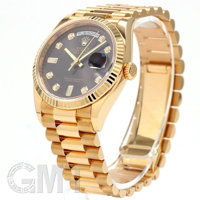 未使用)ROLEX ロレックス デイデイト 36 128238A ダークグレー