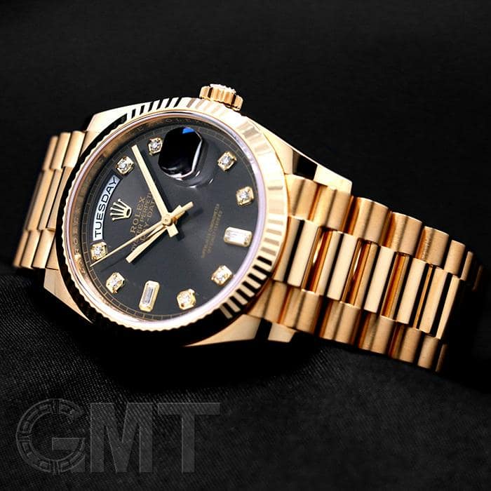 未使用)ROLEX ロレックス デイデイト 36 128238A ダークグレー