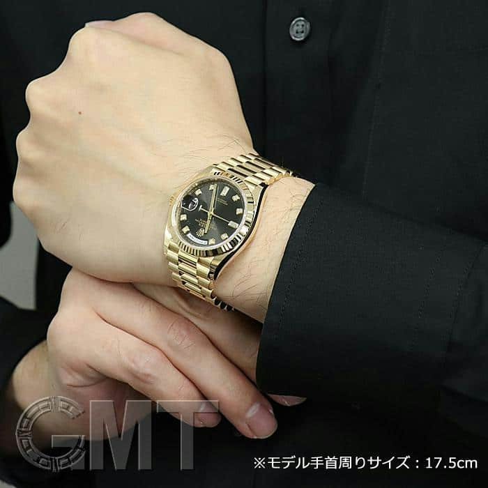 中古)ROLEX ロレックス デイデイト 36 128238A ダークグレー（商品ID
