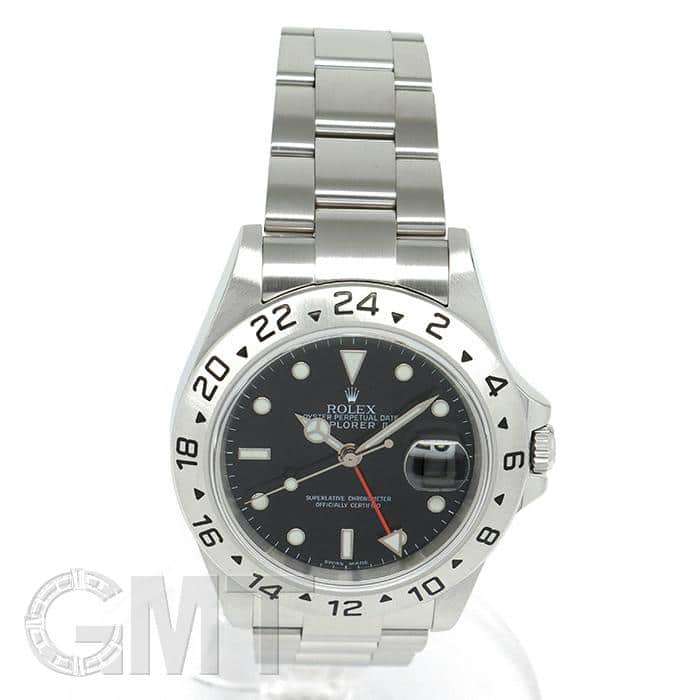 中古)ROLEX ロレックス エクスプローラー II 16570 ブラック（商品ID