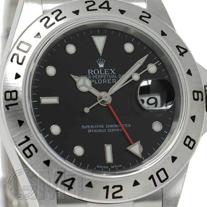 中古)ROLEX ロレックス エクスプローラー II 16570 ブラック（商品ID