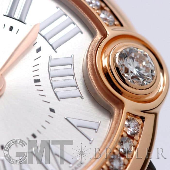 カルティエ Cartier バロン ブランドゥ カルティエ WJBL0006 K18ピンクゴールド ダイヤモンド レディース 腕時計 カルティエ Cartier バロン ブランドゥ カルティエ WJBL0006 K18ピンク