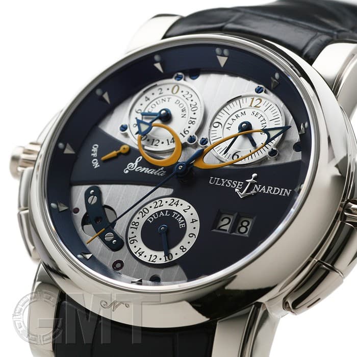 中古)ULYSSE NARDIN ユリス・ナルダン ソナタ カテドラル デュアル
