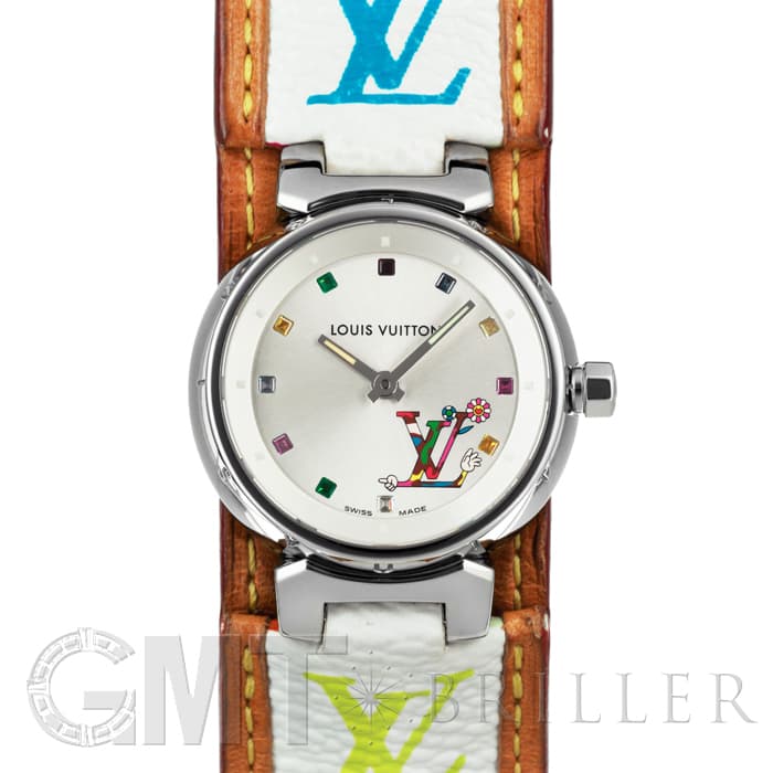 【土日限定価格】LOUIS VUITTON ヴィンテージアナログ腕時計 中古)LOUIS VUITTON ルイ・ヴィトン タンブール ラブモノグラム Q12130