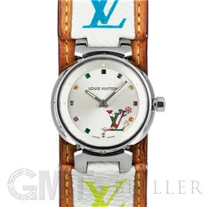 LOUIS VUITTON  ルイ・ヴィトン タンブール ラブモノグラム Q12130 クォーツ 村上隆コラボレート【世界500本限定】 メイン