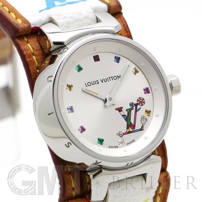 中古)LOUIS VUITTON ルイ・ヴィトン タンブール ラブモノグラム Q12130