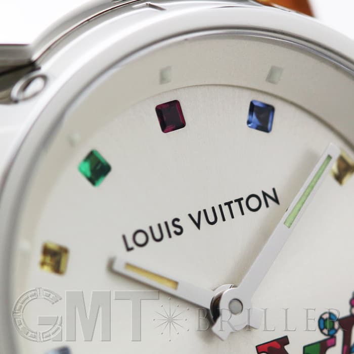 中古)LOUIS VUITTON ルイ・ヴィトン タンブール ラブモノグラム Q12130