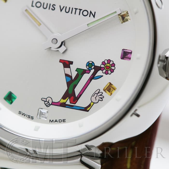 中古)LOUIS VUITTON ルイ・ヴィトン タンブール ラブモノグラム Q12130