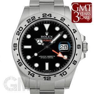 ROLEX ロレックス エクスプローラー II 216570 ブラック メイン