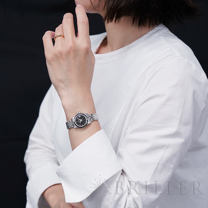 稼動品　TUDOR オイスタープリンセス ブラックダイヤル　レディース 稼動品 TUDOR オイスタープリンセス ブラックダイヤル レディース