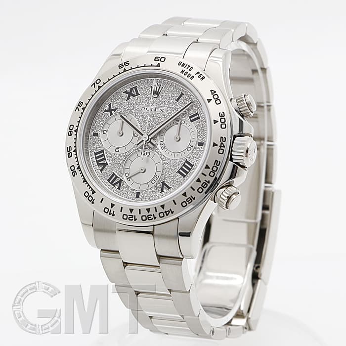 中古)ROLEX ロレックス デイトナ 116509ZER パヴェダイヤ ローマ（商品